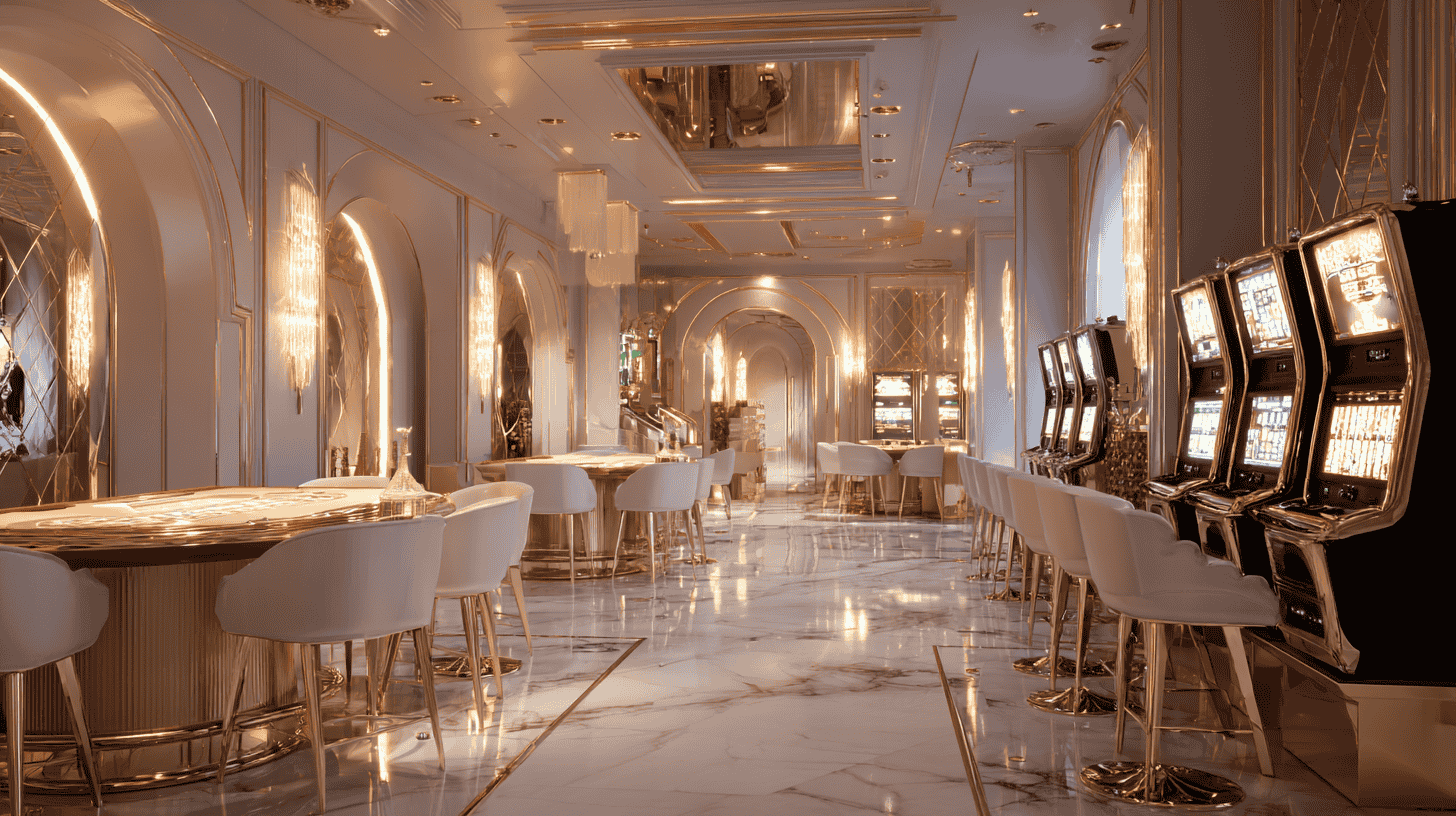 Wnętrze Diamond Wrocław Casino